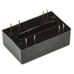 1 Tube of 10 - TRACOPOWER TEL 5 DC-DC Converter, ±12V dc/ ±250mA Output, 18 - 36 V dc Input, 5W, Through Hole, +85°C Max Temp