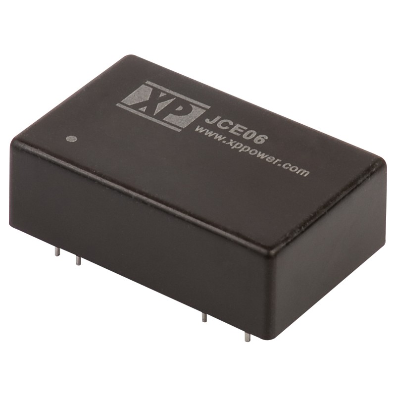 1 Tube of 10 - XP Power JCE DC-DC Converter, 5V dc/ 1.2A Output, 9 - 18 V dc Input, 6W, Through Hole, +100°C Max Temp -40°C Min
