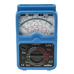 1 pcs - Metrix MX 1 Handheld Analogue Multimeter, 10A ac Max, 10A dc Max