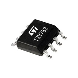 5 pcs - TSV782IYDT STMicroelectronics, High Bandwidth, Op Amp, RRIO, 4MHz 400 MHz, 6 V, 8-Pin SO8