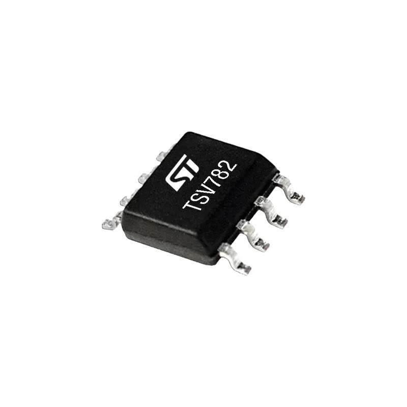 5 pcs - TSV782IYDT STMicroelectronics, High Bandwidth, Op Amp, RRIO, 4MHz 400 MHz, 6 V, 8-Pin SO8