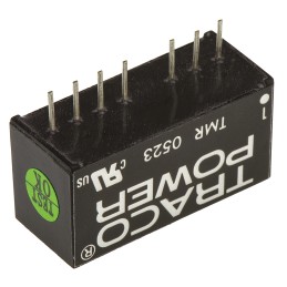 1 Tube of 10 - TRACOPOWER TMR 2 DC-DC Converter, ±15V dc/ ±65mA Output, 4.5 - 9 V dc Input, 2W, Through Hole, +85°C Max Temp