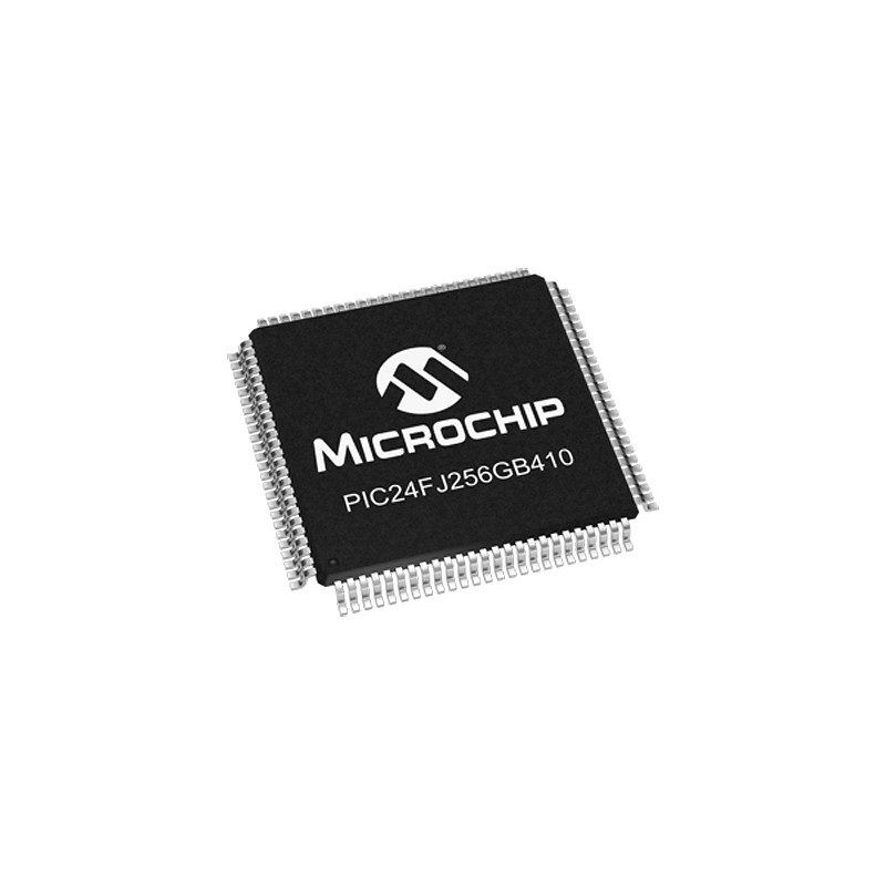 25 pcs - Microchip PIC24FJ256GB410-I/PT, 16bit PIC Microcontroller, PIC24F, 32MHz, 256 kB Flash, 100-Pin TQFP