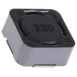 250 pcs - Bourns, SRR1260, 1260 Shielded Wire-wound SMD Inductor with a Ferrite Core, 22 μH ±20% Wire-Wound 4A Idc Q:29