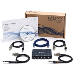 1 pcs - Pico Technology 2408B PicoScope 2000 Series Analogue PC Based Oscilloscope, 4 Analogue Channels, 100MHz