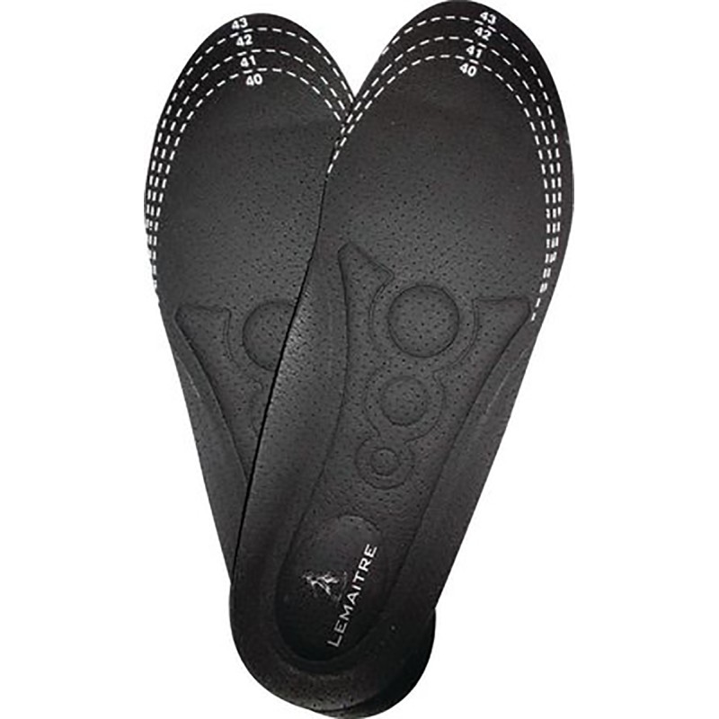 1 Pair - LEMAITRE SECURITE Black Insole To Cut Out, Size 40-43