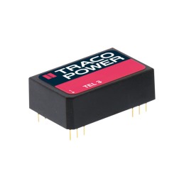 1 Tube of 10 - TRACOPOWER TEL 3 DC-DC Converter, ±15V dc/ ±100mA Output, 9 - 18 V dc Input, 3W, Through Hole, +85°C Max Temp