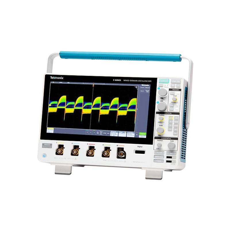 1 pcs - Tektronix MDO32 3 Series MDO Series Digital Bench Oscilloscope, 2 Analogue Channels, 100MHz, 16 Digital Channels
