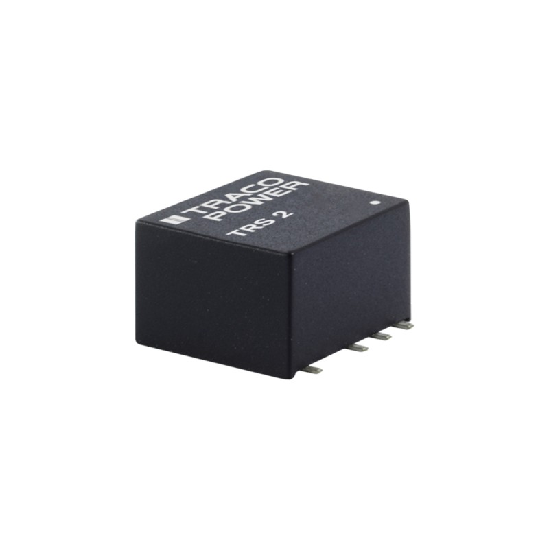 1 Tube of 10 - TRACOPOWER TRS 2 DC-DC Converter, 3.3V dc/ 500mA Output, 36 - 75 V dc Input, 1.65W, Surface Mount, +90°C Max