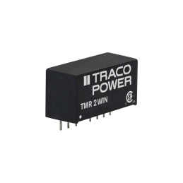 1 Tube of 10 - TRACOPOWER TMR 2WIN DC-DC Converter, ±12V dc/ ±83mA Output, 9 - 36 V dc Input, 2W, Through Hole, +90°C Max Temp