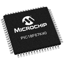 2 pcs - Microchip PIC18F67K40-E/PT, 8bit PIC Microcontroller, PIC18F, 64MHz, 128 kB Flash, 64-Pin TQFP