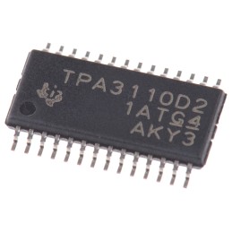 5 pcs - Texas Instruments, 2-ChannelAudio15W, 28-Pin HTSSOP TPA3110D2PWP