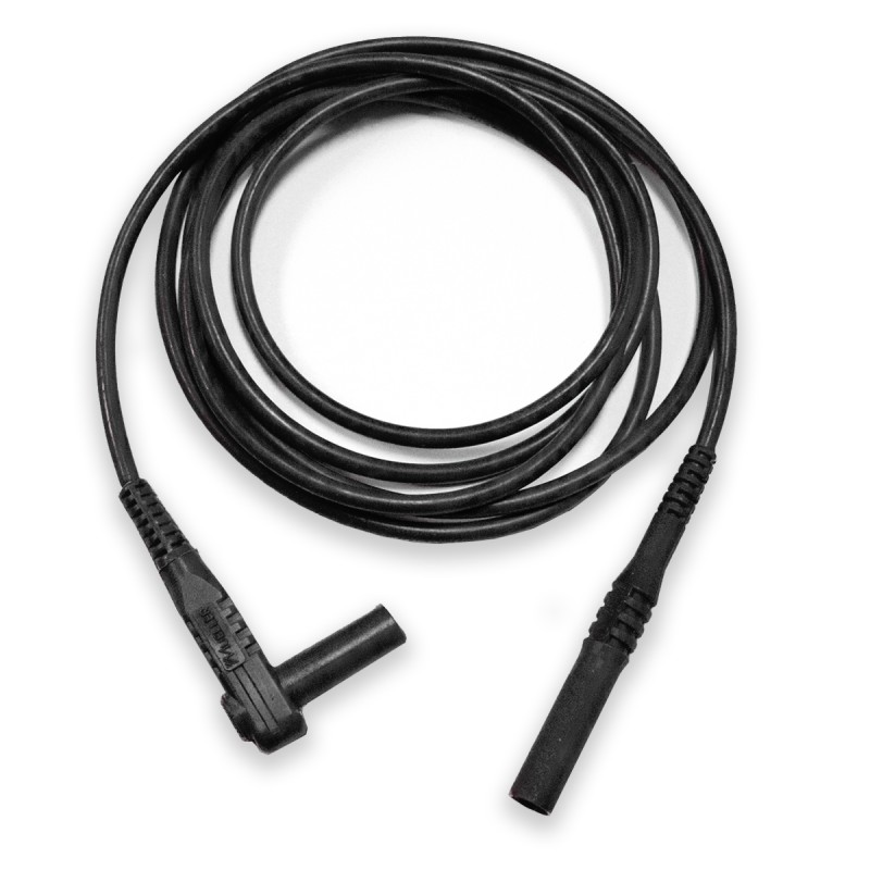 1 pcs - Mueller Electric Test lead, 20A, 1kV, Black, 1.8m Lead Length