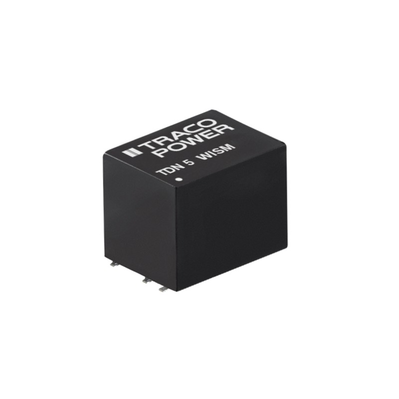 1 Tube of 10 - TRACOPOWER TDN 5WISM DC-DC Converter, ±15V dc/ ±168mA Output, 9 - 36 V dc Input, 5W, Surface Mount, +75°C Max