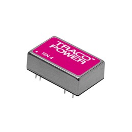 1 Tube of 10 - TRACOPOWER TEN 4 DC-DC Converter, ±15V dc/ ±130mA Output, 9 - 36 V dc Input, 4W, Through Hole, +75°C Max Temp
