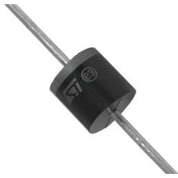 5 pcs - STMicroelectronics, 24V Zener Diode 5 W Through Hole 2-Pin R6