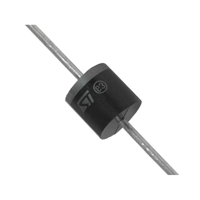 5 pcs - STMicroelectronics, 24V Zener Diode 5 W Through Hole 2-Pin R6