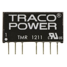 1 Tube of 10 - TRACOPOWER TMR 2 DC-DC Converter, 5V dc/ 400mA Output, 9 - 18 V dc Input, 2W, Through Hole, +85°C Max Temp -40°C
