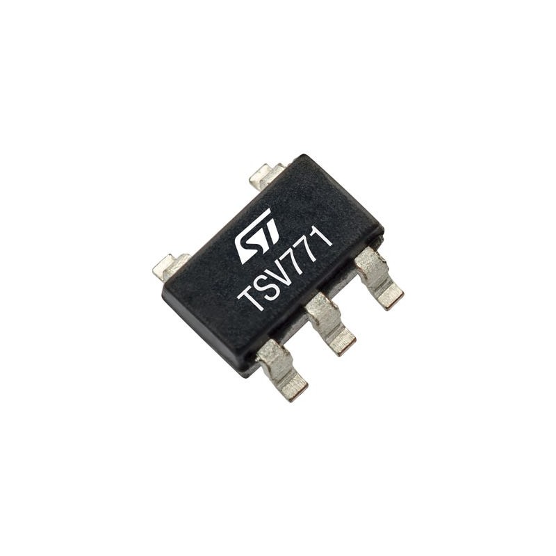 5 pcs - TSV771IYLT STMicroelectronics, Operational Amplifier, Op Amps, RRO, 20MHz, 5.5 V, 8-Pin ECOPACK