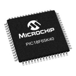 2 pcs - Microchip PIC18F65K40-I/PT, 8bit PIC Microcontroller, PIC18, 64MHz, 32 kB Flash, 64-Pin TQFP