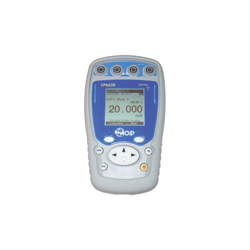 1 pcs - Aoip Instrumentation CP-6632 Current & Voltage Calibrator, Max Voltage 50V, Max Current 25mA