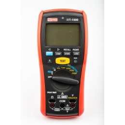 1 pcs - RS PRO IIT1500 Insulation Tester, 50V Min, 1000V Max, 20GΩ Max, CAT IV