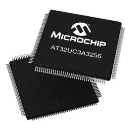 25 pcs - Microchip AT32UC3A3256-ALUT, 32bit AVR32 Microcontroller, AT32, 84MHz, 256 kB Flash, 144-Pin LQFP