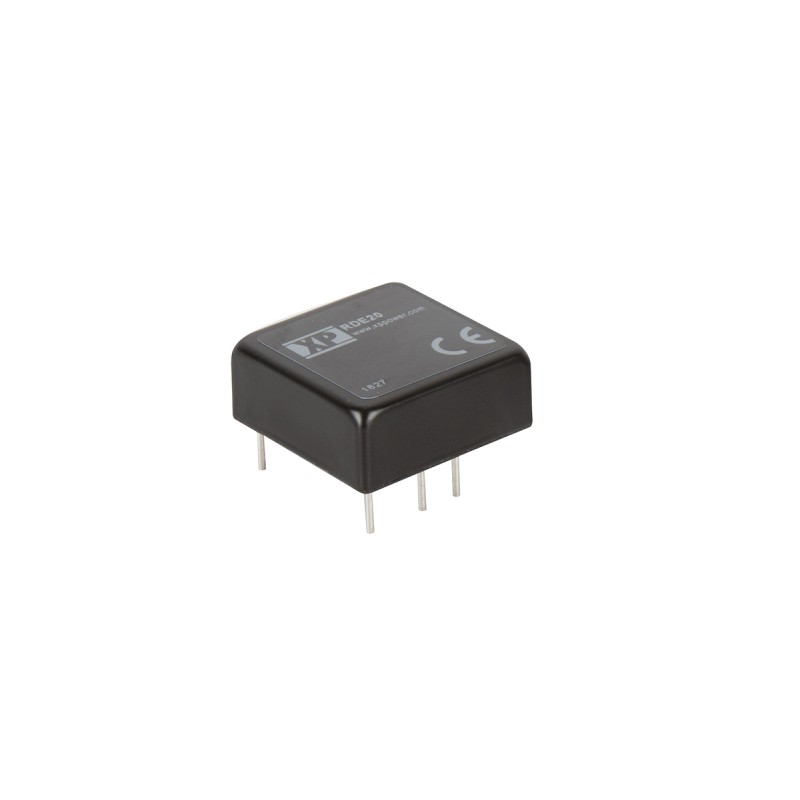 1 Tube of 10 - XP Power RDE20 DC-DC Converter, 5V dc/ 4A Output, 13 - 70 V dc Input, 20W, Through Hole, +100°C Max Temp -40°C