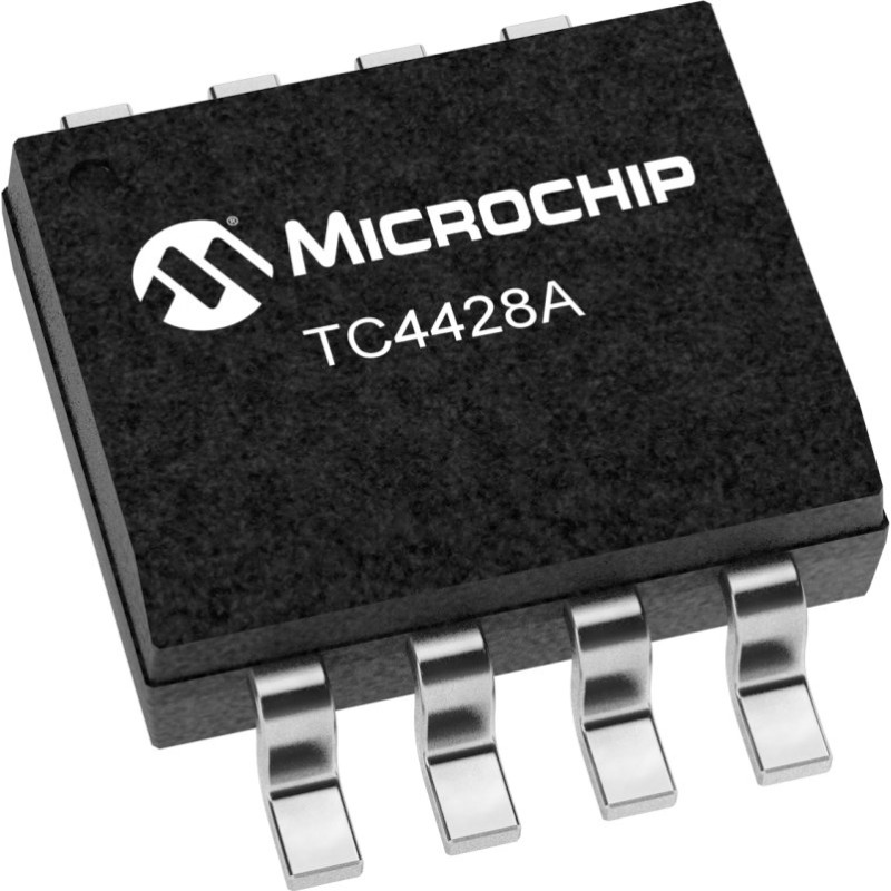 5 pcs - Microchip TC4428AEOA713, 1.5 A, 18V 8-Pin, SOIC