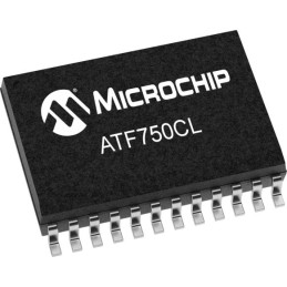 5 pcs - Microchip ATF750CL-15XU, CPLD EEPROM 10 Cells, 42 I/O, 7.5ns, 24-Pin TSSOP