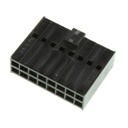 5 pcs - Molex, C-Grid III Female Connector Housing, 2.54mm Pitch, 16 Way, 2 Row