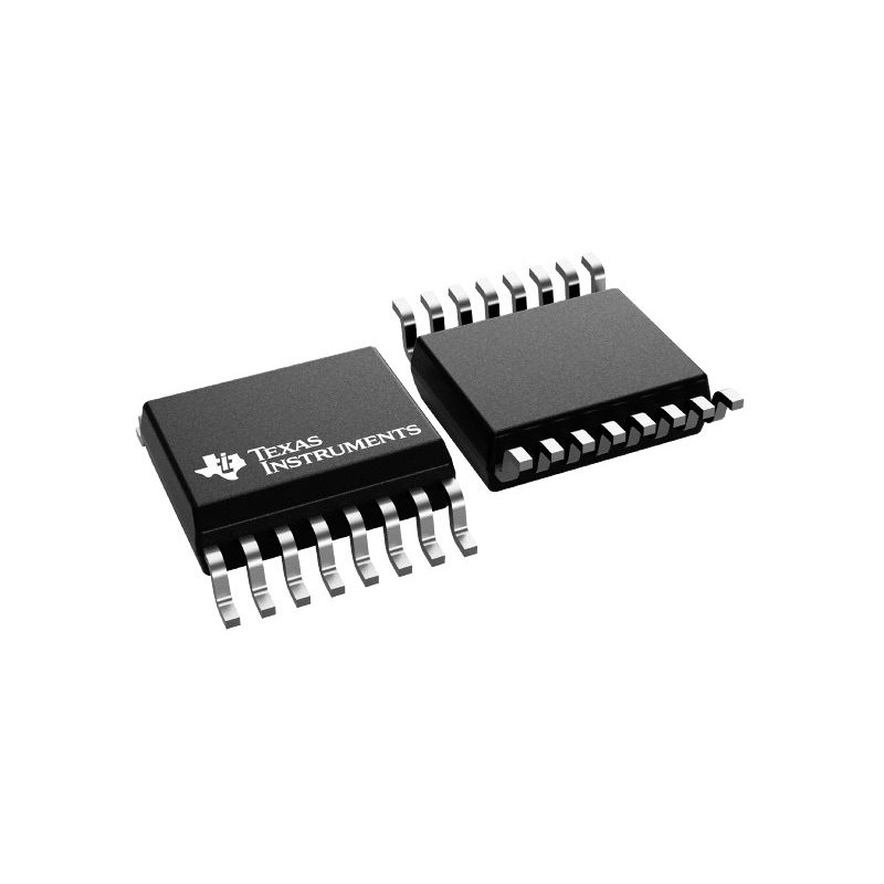 5 pcs - Texas Instruments, DAC Dual 24 bit- ±6%FSR, 16-Pin VSSOP