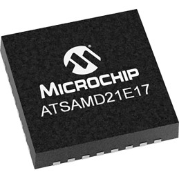 5 pcs - Microchip ATSAMD21E17A-MU, 32bit ARM Cortex M0+ Microcontroller, ATSAMD, 48MHz, 128 kB Flash, 32-Pin QFN