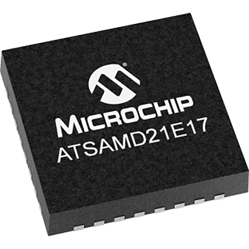 5 pcs - Microchip ATSAMD21E17A-MU, 32bit ARM Cortex M0+ Microcontroller, ATSAMD, 48MHz, 128 kB Flash, 32-Pin QFN