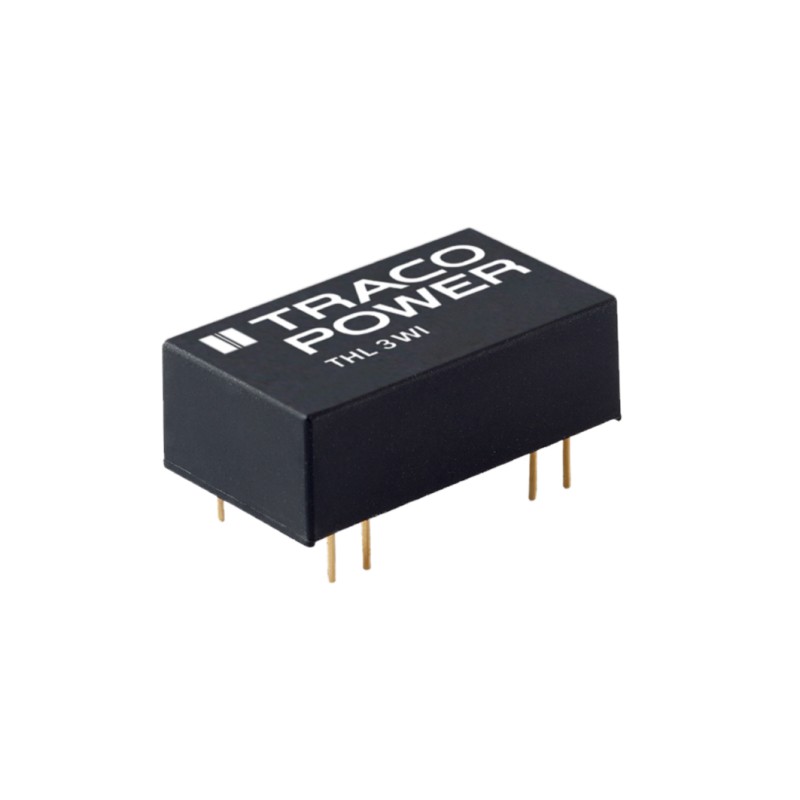 1 Tube of 10 - TRACOPOWER THL 3WI DC-DC Converter, ±12V dc/ 125mA Output, 9 - 36 V dc Input, 3W, Through Hole, +85°C Max Temp