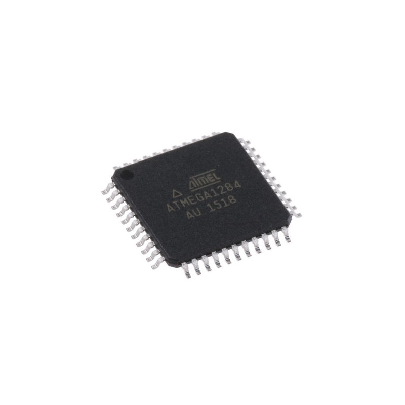 25 pcs - Microchip ATMEGA1284-AU, 8bit AVR Microcontroller, ATmega, 20MHz, 128 kB Flash, 44-Pin TQFP