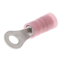 50 pcs - Molex, Avikrimp Insulated Ring Terminal, M3 Stud Size, 0.5mm² to 1mm² Wire Size