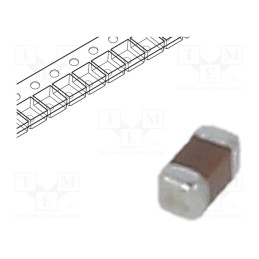 100 pcs x TDK - CGA2B3X7R1H473K050BB - Capacitor: ceramic, MLCC, 47nF, 50V, X7R, ±10%, SMD, 0402
