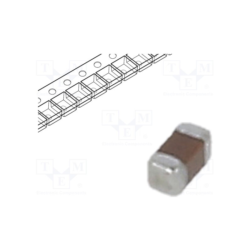 100 pcs x TDK - CGA2B3X7R1H473K050BB - Capacitor: ceramic, MLCC, 47nF, 50V, X7R, ±10%, SMD, 0402