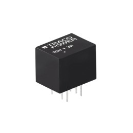 1 Tube of 10 - TRACOPOWER TDN 1WI DC-DC Converter, ±15V dc/ ±35mA Output, 9 - 36 V dc Input, 1W, Through Hole, +90°C Max Temp