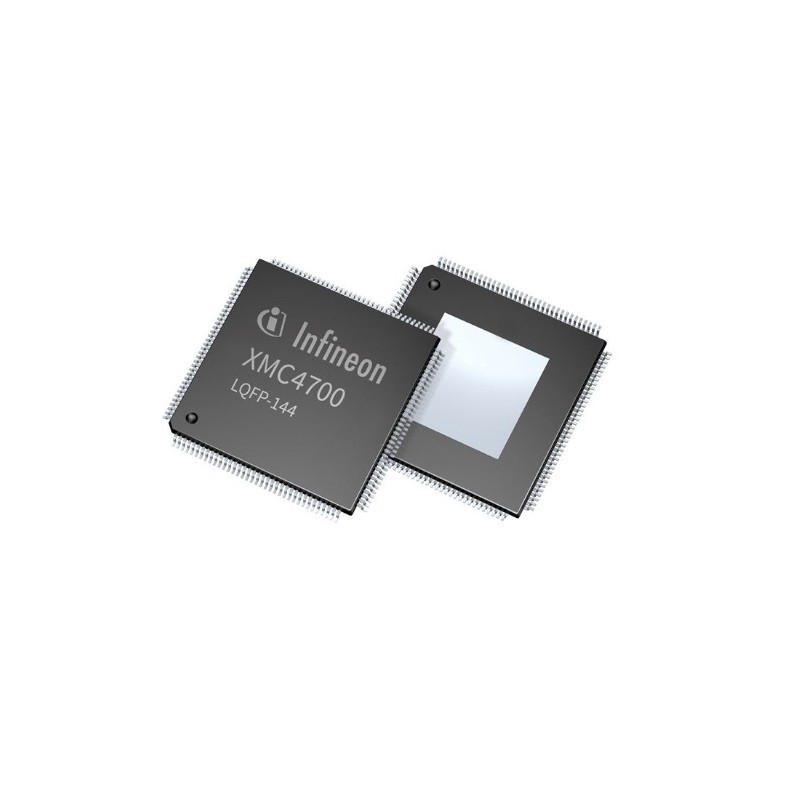 10 pcs - Infineon XMC4700F144K2048AAXQMA1 32-bit ARM Cortex M4 Microcontroller, XMC4700, 144-Pin LFBGA