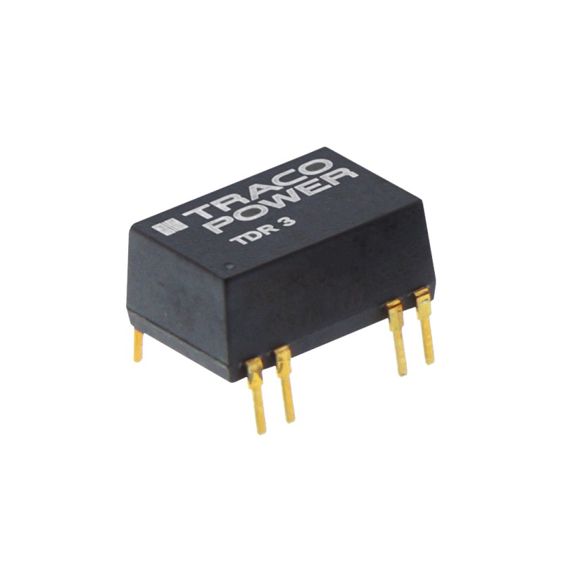 1 Tube of 10 - TRACOPOWER TDR 3 DC-DC Converter, 5V dc/ 600mA Output, 18 - 36 V dc Input, 3W, Through Hole, +85°C Max Temp