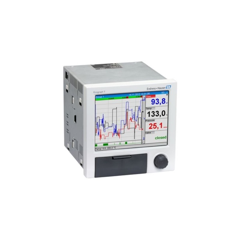 1 pcs - Endress+Hauser RSG35-C2A, 8 Input Channels, 6 Output Channels, Graphical Chart Recorder Measures Current, Frequency