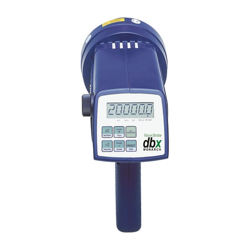 1 pcs - Wachendorff Nova Strobe dbx Handheld Stroboscope, 250000rpm Max, ±0.002 % Accuracy