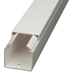 70 pcs - RS PRO White Mini Trunking, W15 mm x D15mm, L2m, PVC