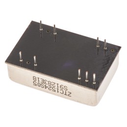 1 Tube of 10 - TRACOPOWER THD 15N DC-DC Converter, 5V dc/ 3A Output, 18 - 36 V dc Input, 15W, Through Hole, +85°C Max Temp