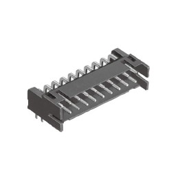 22 pcs - Hirose DF11 Series Right Angle Through Hole PCB Header, 20 Contact(s), 2.0mm Pitch, 2 Row(s), Shrouded