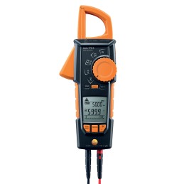 1 pcs - Testo 770-2 Clamp Meter, Max Current 400A ac CAT III 1000V With RS Calibration