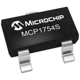 5 pcs - Microchip MCP1754ST-5002E/CB, 1 Low Dropout Voltage, Voltage Regulator 150mA, 5 V 3-Pin, SOT-23A