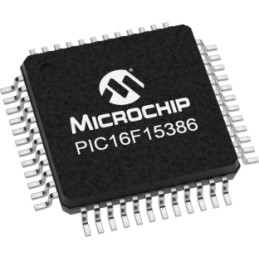 10 pcs - Microchip PIC16F15386-I/PT, 8bit PIC Microcontroller, PIC16F, 32MHz, 28 kB Flash, 48-Pin TQFP